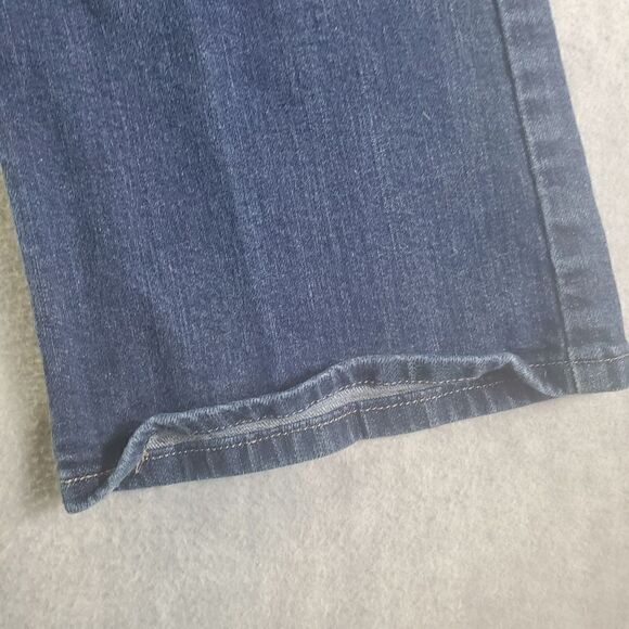 Levis 515 Jeans Womens 8 Blue Bootcut Straight Leg Denim - Picture 3 of 9